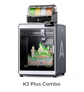 Creality K2 Plus Combo 3D Printer, Multi Color Printing with New CFS, Max 600mm/s Printing Speed,...