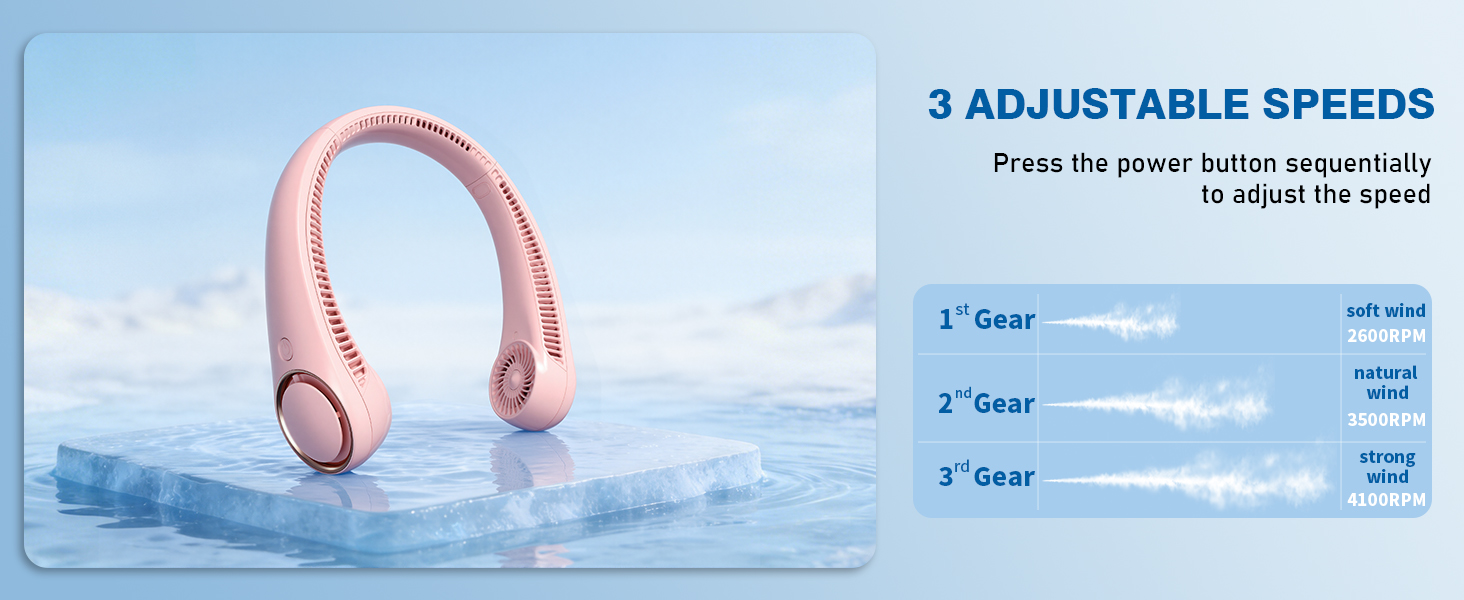 portable neck fan