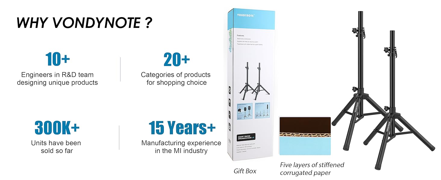 tripod speaker stand