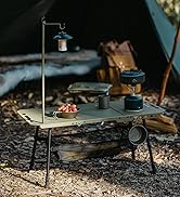 Naturehike Tactical Camping Table with Adjustable Height, Collapsible Table Lightweight with Carr...