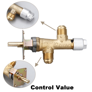 Low Pressure Propane Gas Fireplace Fire Pit Gas Control Cock Valve