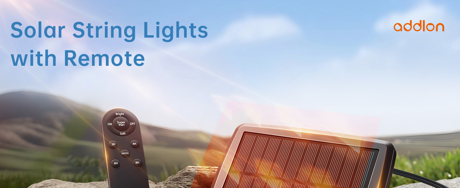 solar string lights for outside
