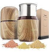 COOL KNIGHT Electric Herb Grinder [Large Capacity/High Rotating Speed]-Electric Grinder for Spice...