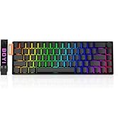 BOYI 66Pro-Flash Aluminum Magnetic Switch Gaming Keyboard,TMR/HE Keyboard Gaming 65% Hall Effect,...