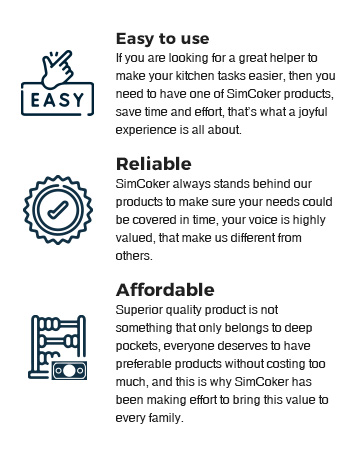 Simcoker-easy to use