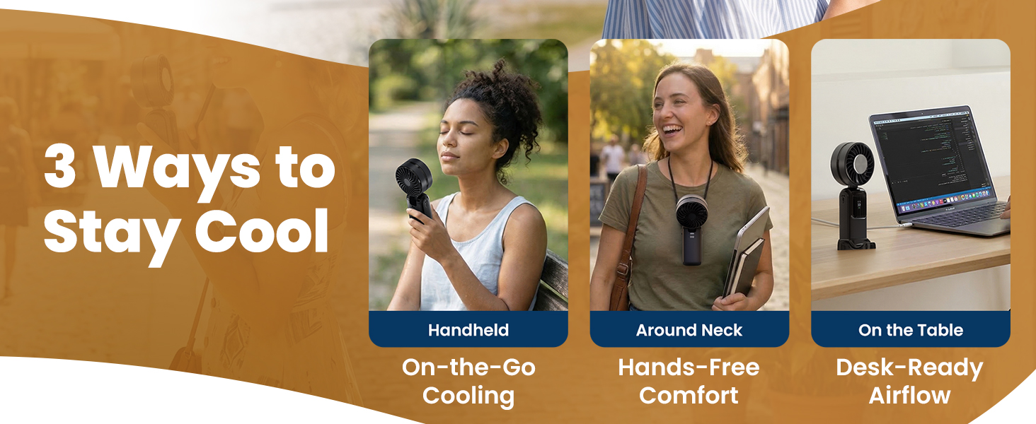 3 Ways to stay cool