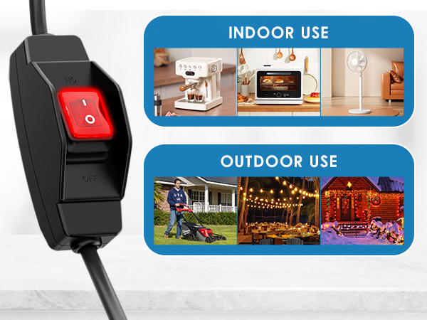 3 Outlet Extension Cord