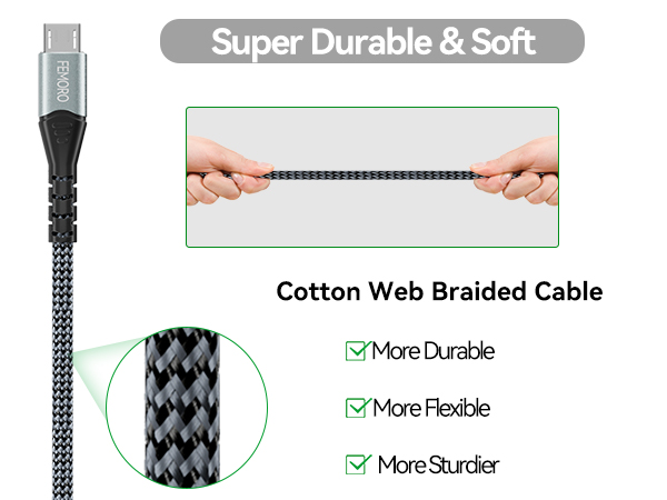 USB A to Micro USB 2.0