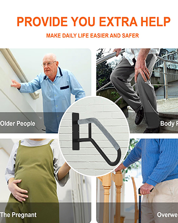 Outdoor handrail