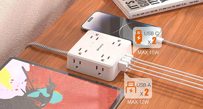 2 prong to 3 prong outlet adapter