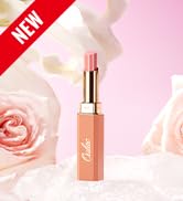 Oulac Shine Pink Lipstick for Women, 2 in 1 Glossy Light Pink Tinted Lip Balm, Hydrating Lipstick...