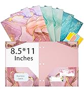 Ospelelf Folder with Pockets, Waterproof Plastic Folder with Two Fixed Corner Tabs and 2 Pockets ...