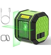 Laser Level, HUEPAR Self leveling Green Cross Line Laser Level 100Ft Accurate Level Laser Tool fo...