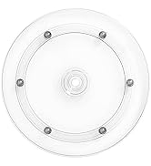 VOLCANOES CLUB 6 Inch Lazy Susan Turntable Organizer - Rotating Tray Swivel Stand with Steel Ball...