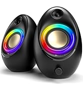 Bluedee Computer Speakers for Desktop PC, 20W Peak Power Bluetooth 5.4 USB/USB-C Powered PC Speak...