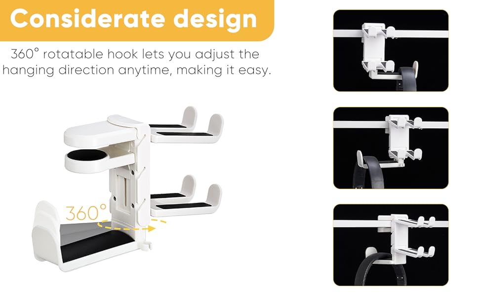 headphone hook for desk