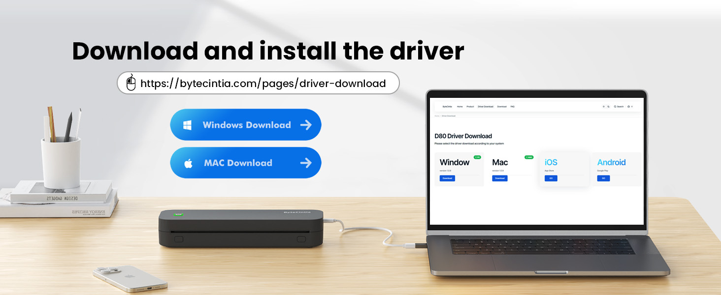 Portable Printer for Travel