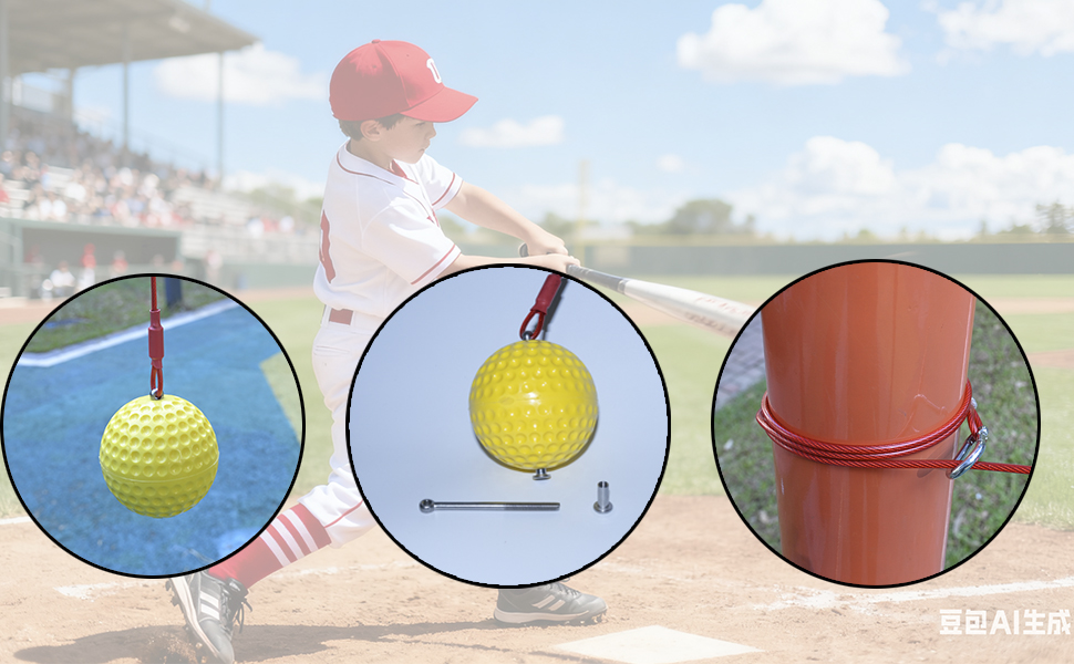 Rope hitting trainer