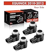 A-Premium 4-PC Reverse Backup Parking Assist Sensor Compatible with Select Chevrolet, Cadillac an...