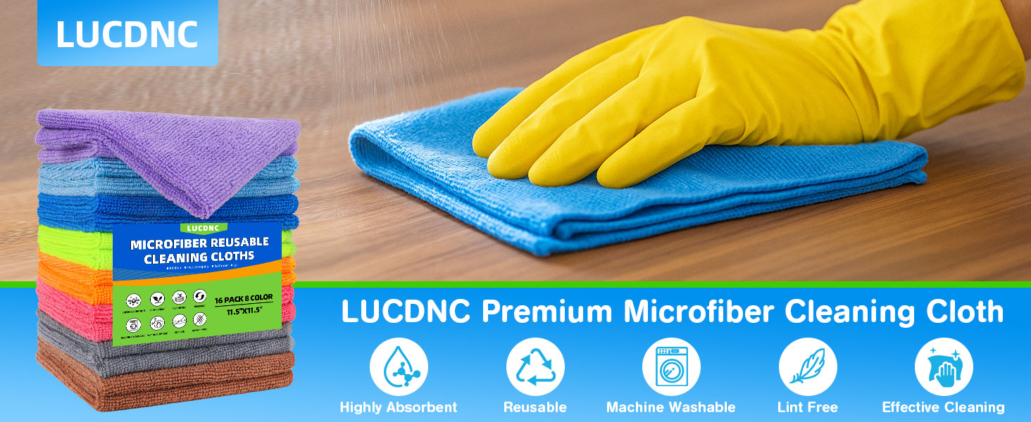 Microfiber Cleaning Cloths