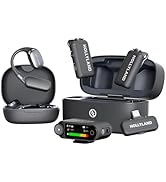 Hollyland LARK MAX 2 Ultimate Combo, Wireless Microphone, AI Noise Cancel, Wireless Audio Monitor...