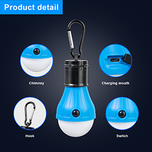 camping lantern rechargeable