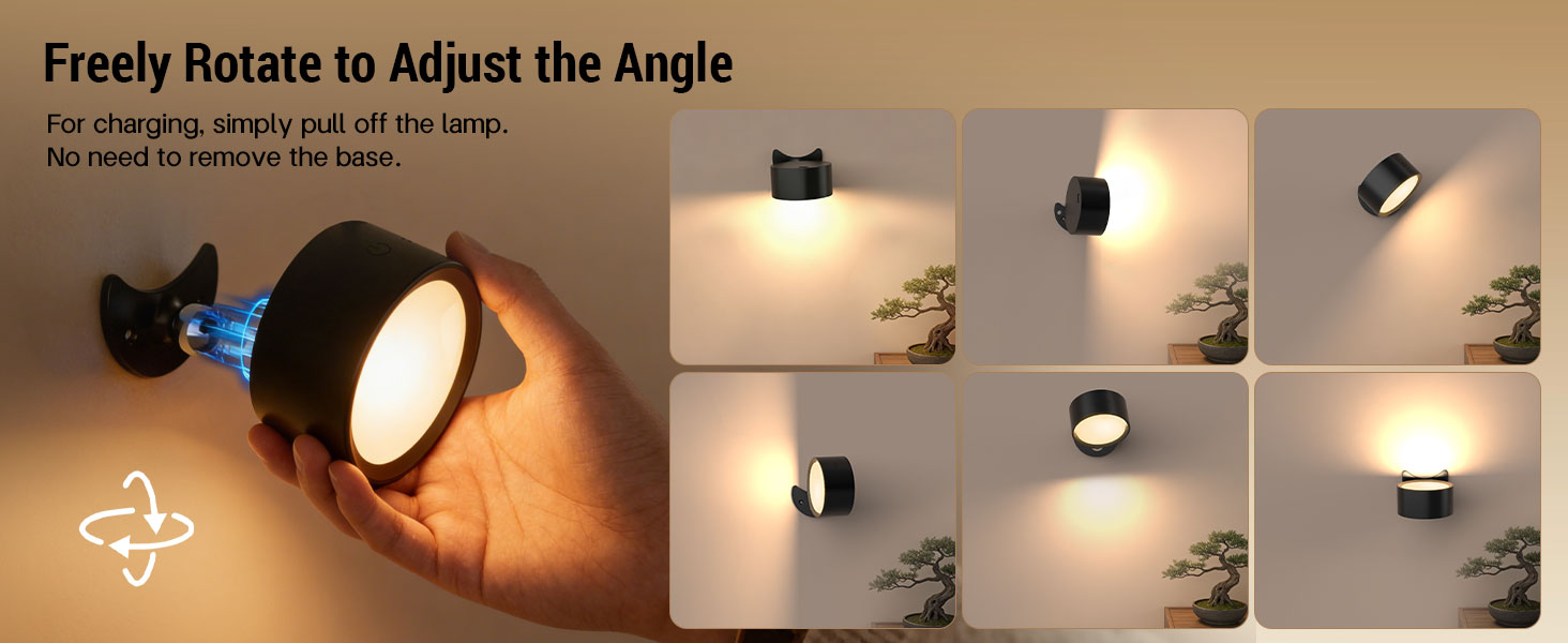 battery operated wall sconce