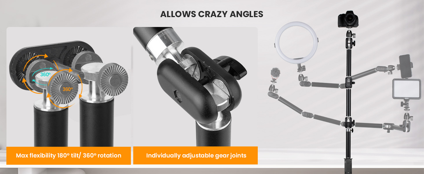 Camera arm Camera desk mount