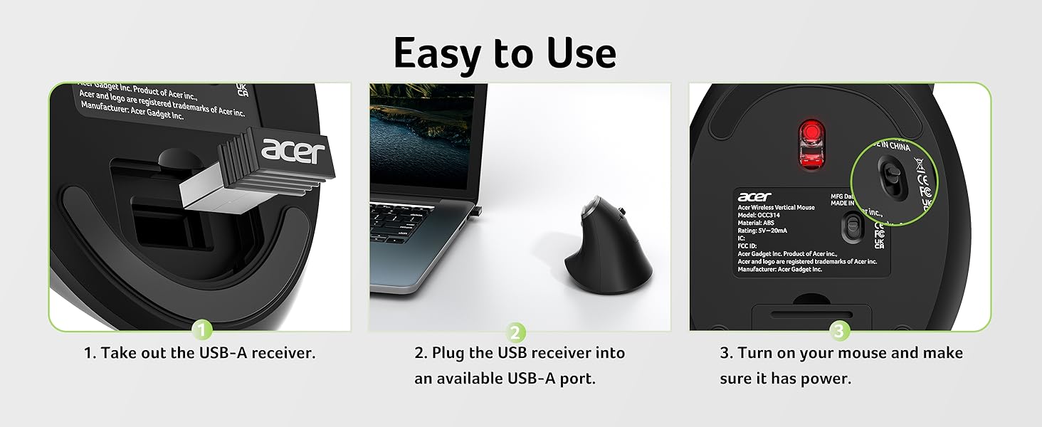 ergonomic mouse for laptop