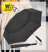 ZOMAKE Compact Golf Umbrella 62 Inch - Automatic Foldable Large Travel Golf Umbrellas Windproof D...