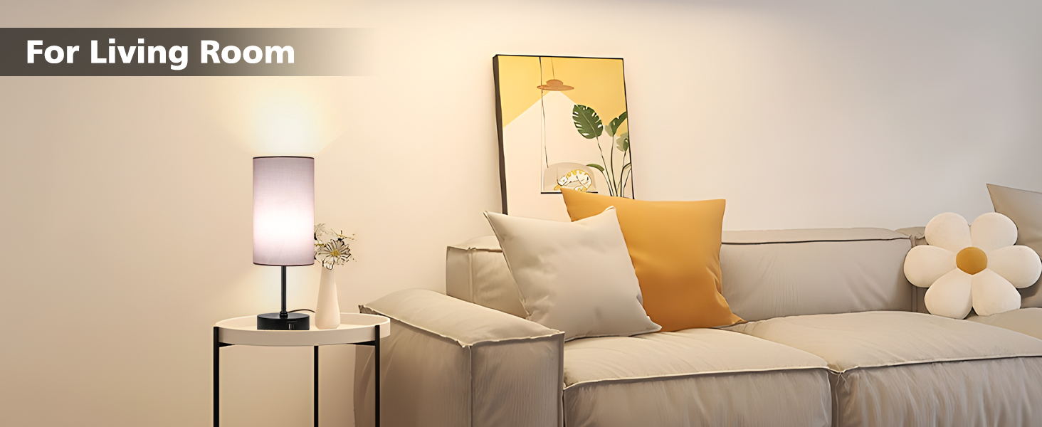 It can be used as ambient lights or suitable for bedroom, bedside table, office, hotel, etc.