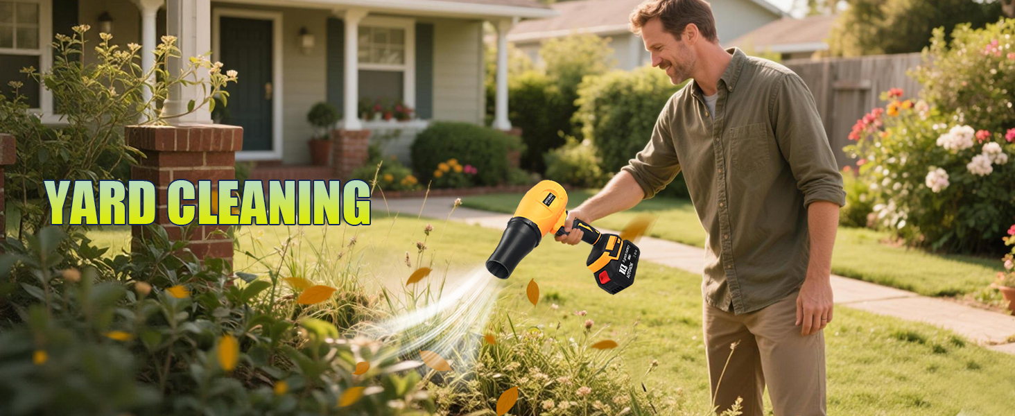 small leaf blower