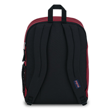 Featuring s-curve shoulder straps, a padded back panel, a front utility pocket, organizer panel