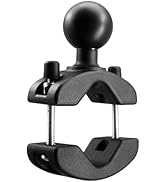 WINDFRD Aluminum Grab Bar Clamp Mount Base with 1.5'' Ball for Rails 1.18'' to 2'' in Diameter, C...