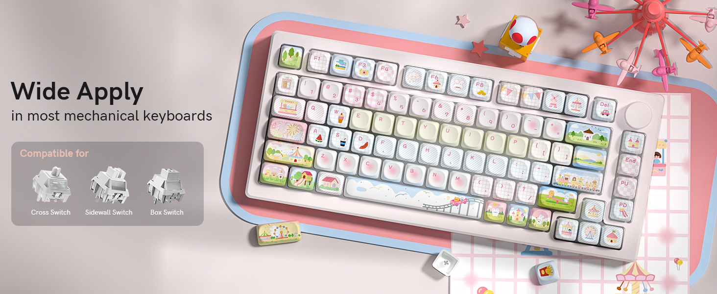 moa profile keycaps