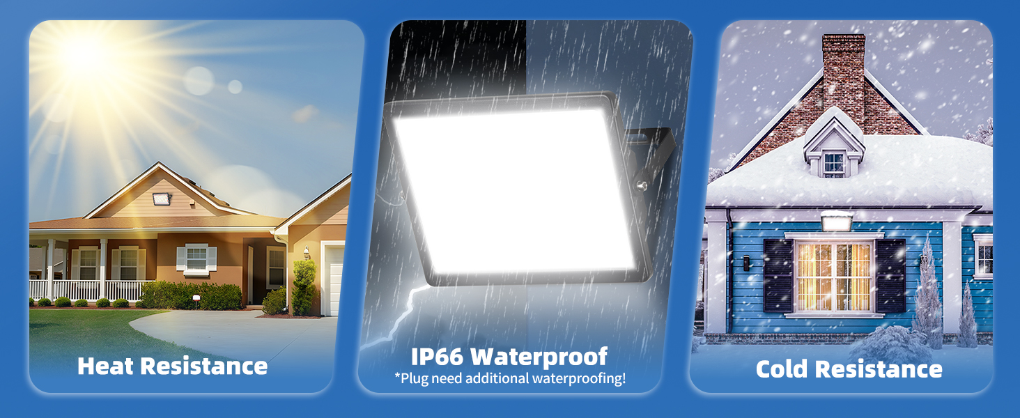 60W Flood Light LED floodlights Outdoor outside Exterior floodlight
