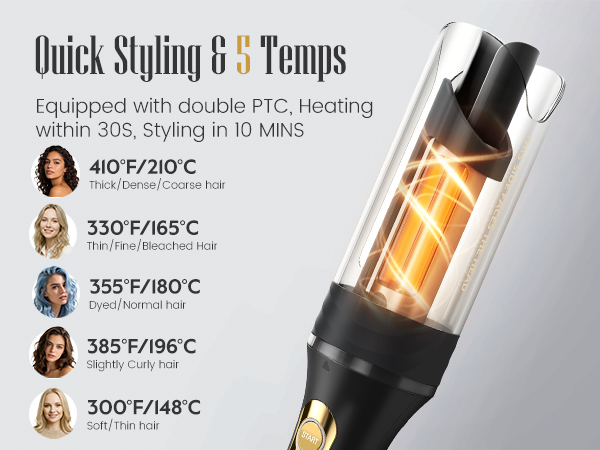 beach waver curling iron