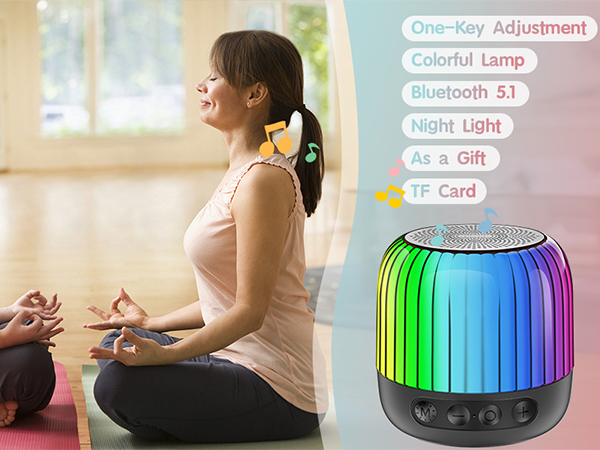 Night Light Bluetooth Speaker