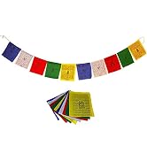 Nature's Own Tibetan Tranquil Wind Horse Lungta Prayer Flags ~ Handmade Tibetan Affirmation Praye...