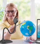 USB document camera classroom teachers 8mp light