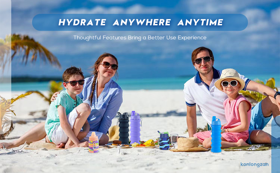 Silicone Water Bottle