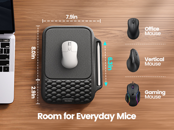 mousepad with wrist rest