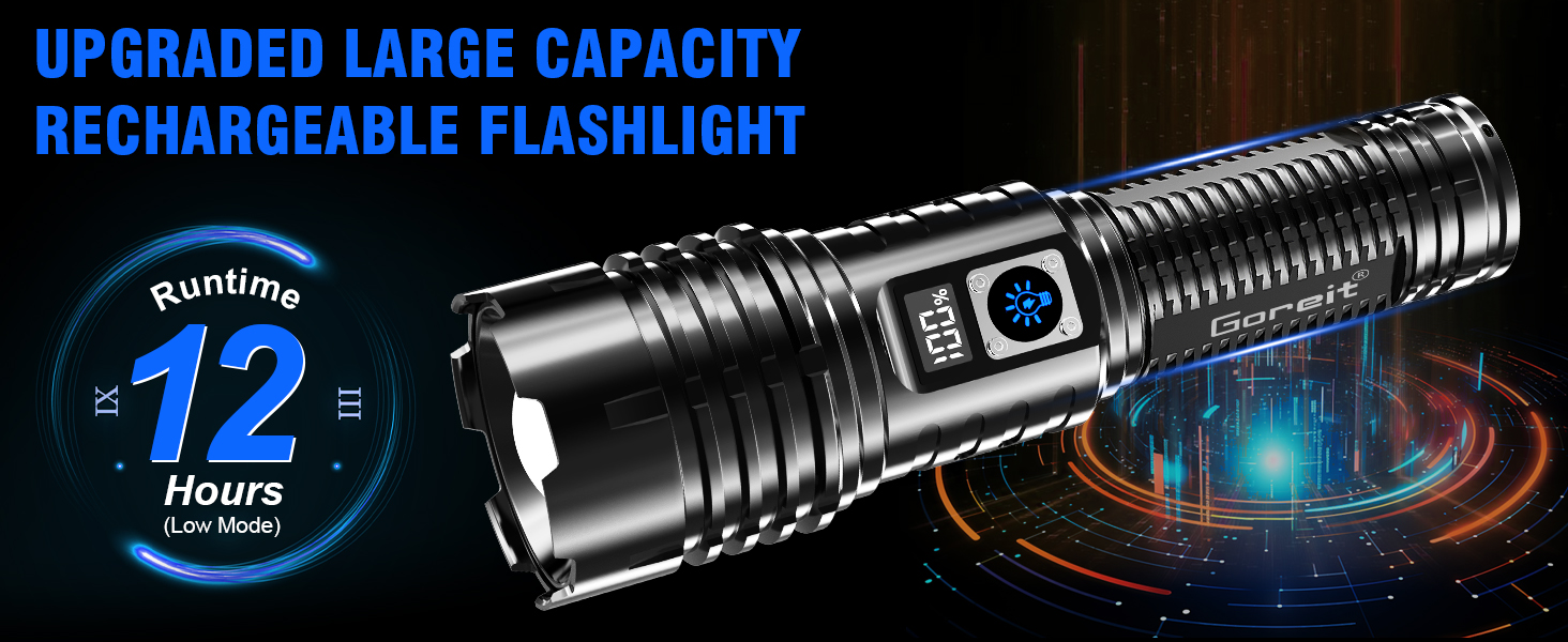 rechargeable flashlight