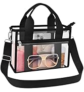 USPECLARE Clear Bag for Stadium Events Clear Sports Fan Messenger Bag Purse for Concert Festivel ...