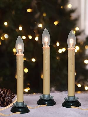 electric candles for windows