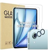 ProCase 2+2 Pack Screen Protector for iPad Air 11 inch (M4) 2026 / 7th (M3) 2025 / 6th (M2) 2024,...
