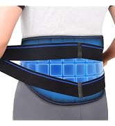 NEWGO Flexible Lower Back Ice Pack Wrap – 2 Hours Long-Lasting Cold Therapy for Back Pain Relief,...