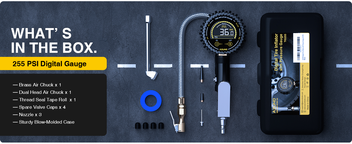digital tire gauge