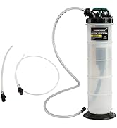 OEMTOOLS 24938 10 Quart (2.5 Gallons) Manual Fluid Extractor, Manual and Pneumatic Oil Extractor,...