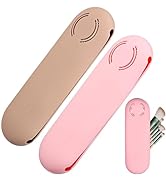 Makeup Brush Holder Travel Silicone: 2PCS Large Makeup Case Holder Organizer - Makeup Brush Pouch...
